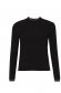Black sweater knitted soft fabric tented 5 - StarShinerS.com