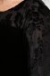 Rochie din catifea neagra scurta cu un croi drept - StarShinerS 6 - StarShinerS.ro