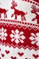 Rochie din tricot scurta cu un croi drept si imprimeu festiv - SunShine 5 - StarShinerS.ro