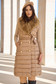 2 in 1 Jacket with Brown Midi Down Vest and Eco-Fur Collar - SunShine 2 - StarShinerS.com