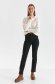 Black trousers denim long straight 1 - StarShinerS.com