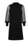 Rochie din tricot neagra scurta cu un croi drept si maneci bufante - Top Secret 6 - StarShinerS.ro