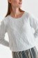 Lightblue sweater knitted loose fit 6 - StarShinerS.com