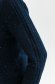 Pulover din tricot albastru petrol cu croi larg si model in relief cu aplicatii cu paiete - Top Secret 5 - StarShinerS.ro