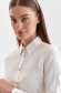 White women`s shirt thin fabric loose fit with decorative buttons 4 - StarShinerS.com
