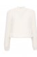 White women`s blouse from veil fabric loose fit plumeti 6 - StarShinerS.com