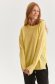 Yellow sweater knitted loose fit 2 - StarShinerS.com