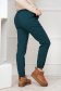 Dirty green trousers long elastic waist is fastened around the waist with a ribbon 3 - StarShinerS.com