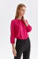 Pink women`s blouse thin fabric loose fit 1 - StarShinerS.com