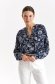 Bluza dama din material subtire cu croi larg si decolteu in v - Top Secret 1 - StarShinerS.ro