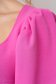 Fuchsia women`s blouse crepe tented with puffed sleeves with cuffs - StarShinerS 6 - StarShinerS.com