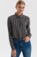 Women`s shirt georgette loose fit with cuffs 1 - StarShinerS.com