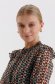 Rochie din voal midi in clos cu elastic in talie - Top Secret 5 - StarShinerS.ro
