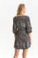 Rochie din georgette scurta tip tunica cu elastic in talie - Top Secret 3 - StarShinerS.ro