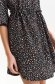 Dress georgette short cut women's top shirt with elastic waist 5 - StarShinerS.com