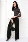 Women`s blouse georgette loose fit with puffed sleeves 4 - StarShinerS.com