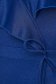 Rochie din crep albastra pana la genunchi tip creion cu aplicatii cu sclipici - StarShinerS 5 - StarShinerS.ro