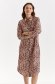 Dress thin fabric shirt dress loose fit asymmetrical 3 - StarShinerS.com