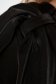 Black dress slightly elastic fabric midi pencil bow accessory one shoulder - StarShinerS 6 - StarShinerS.com