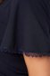 Rochie din crep bleumarin tip creion cu aplicatii de dantela - StarShinerS 6 - StarShinerS.ro
