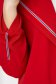 Red cardigan crepe with easy cut lateral pockets - StarShinerS 6 - StarShinerS.com