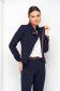 Dark blue cardigan crepe with easy cut lateral pockets - StarShinerS 6 - StarShinerS.com