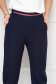 Pantaloni din stofa usor elastica bleumarin conici cu buzunare laterale - StarShinerS 5 - StarShinerS.ro