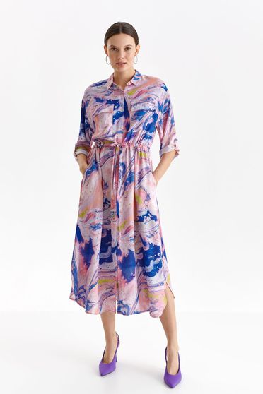 Long dresses, Dress cloche with elastic waist thin fabric - StarShinerS.com