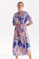 Dress cloche with elastic waist thin fabric 2 - StarShinerS.com