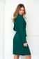 Green dress elastic cloth with v-neckline blazer type - StarShinerS 4 - StarShinerS.com