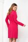 Pink Fabric Blazer Dress with Straight Cut - StarShinerS 4 - StarShinerS.com