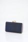 Navy blue clutch bag for women with glitter applications 2 - StarShinerS.com