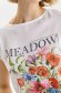 Bluza dama din material subtire alba cu croi larg si imprimeu floral - Top Secret 5 - StarShinerS.ro