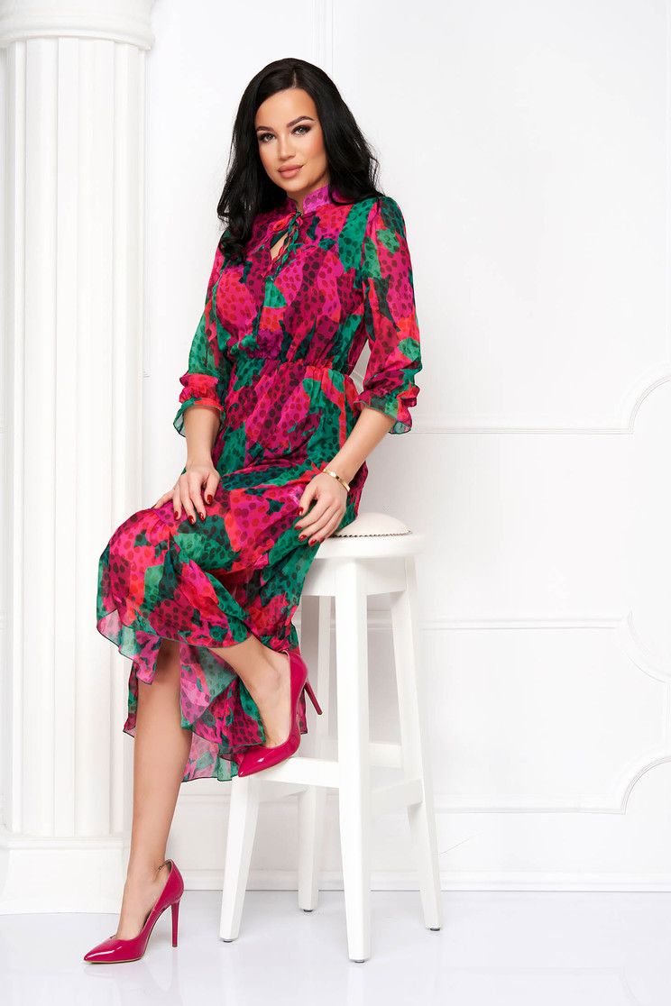 - StarShinerS dress from veil fabric cloche with elastic waist