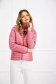 Pink jacket short cut thin fabric from slicker straight 3 - StarShinerS.com