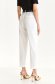 White trousers slightly elastic fabric high waisted conical 3 - StarShinerS.com