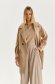 Nude coat elastic cloth loose fit with pockets 4 - StarShinerS.com