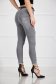 Grey jeans skinny jeans high waisted accessorized with belt 3 - StarShinerS.com