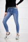 Blue jeans skinny jeans high waisted accessorized with belt 2 - StarShinerS.com