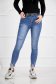 Blue jeans skinny jeans high waisted accessorized with belt 1 - StarShinerS.com