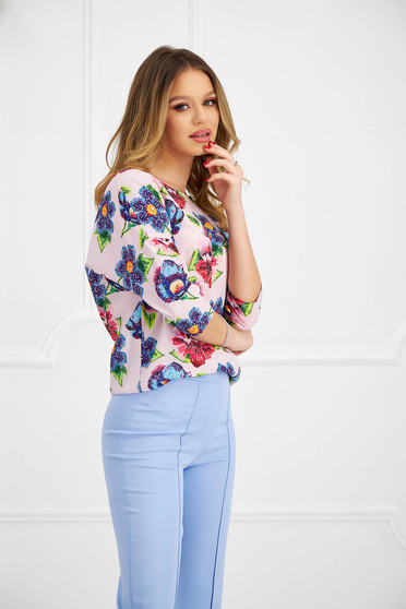 Elegant Blouses, Women`s blouse short cut loose fit soft fabric - StarShinerS - StarShinerS.com