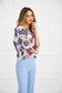 Women`s blouse short cut loose fit soft fabric - StarShinerS 1 - StarShinerS.com