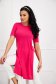 Pink lycra long shirt with side slit - StarShinerS 2 - StarShinerS.com