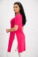 Pink lycra long shirt with side slit - StarShinerS 3 - StarShinerS.com