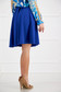 Blue skirt crepe cloche with elastic waist - StarShinerS 3 - StarShinerS.com