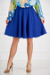 Blue skirt crepe cloche with elastic waist - StarShinerS 2 - StarShinerS.com
