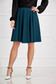 Dirty green skirt crepe cloche with elastic waist - StarShinerS 1 - StarShinerS.com