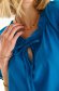 Bluza dama din material subtire albastra cu croi larg - Top Secret 5 - StarShinerS.ro
