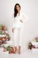 - StarShinerS ivory jacket tented elastic cloth with frilled waist high shoulders 6 - StarShinerS.com