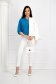 Bluza dama din georgette turcoaz cu croi larg si buzunar in fata - Lady Pandora 5 - StarShinerS.ro